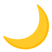 Crescent Moon Emoji